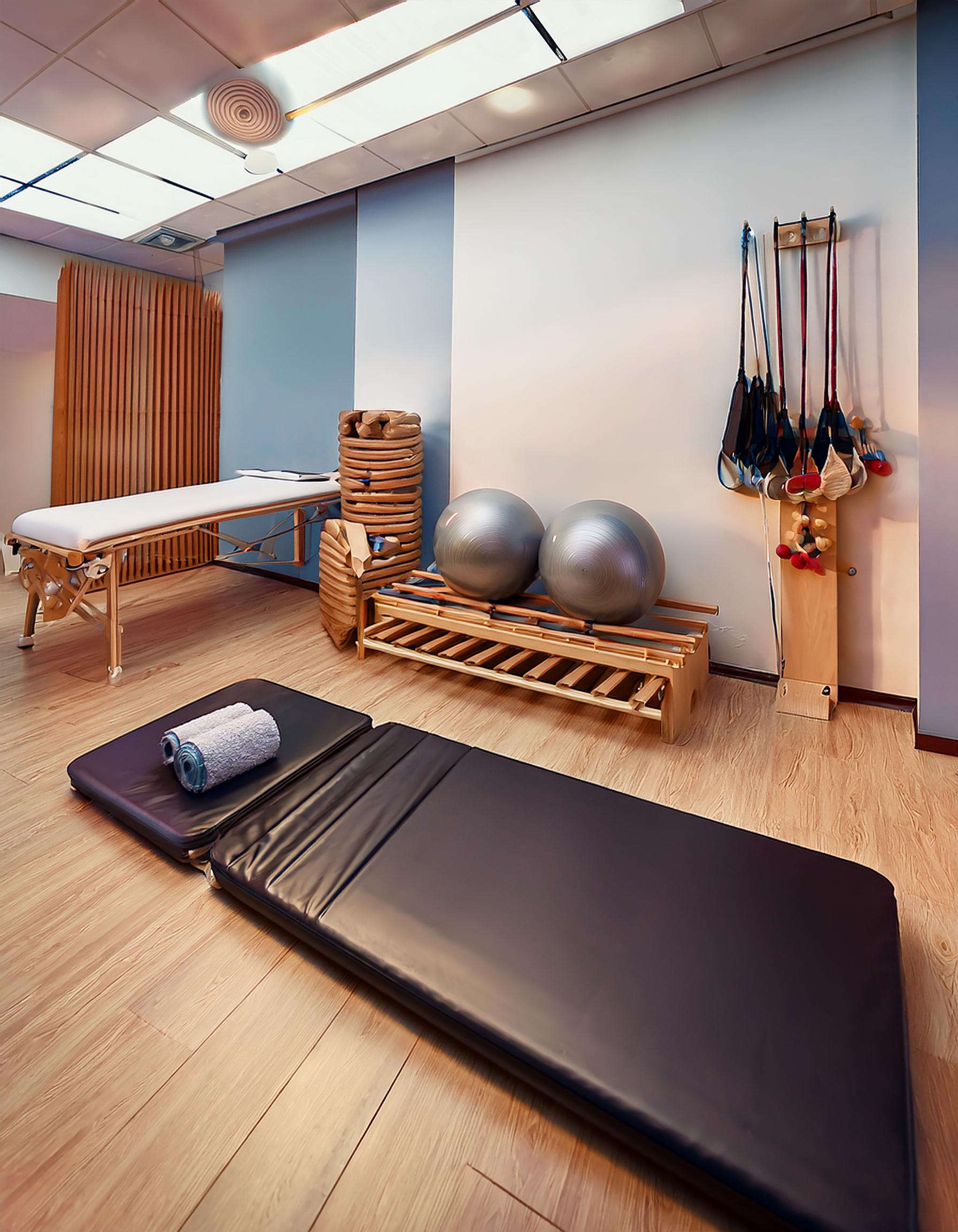 Yoga- und Entspannungsübungen im Studio